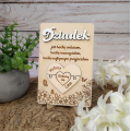 tabliczka, dla dziadka, dzień dziadka, od wnuków, babcia, dla babci, serce